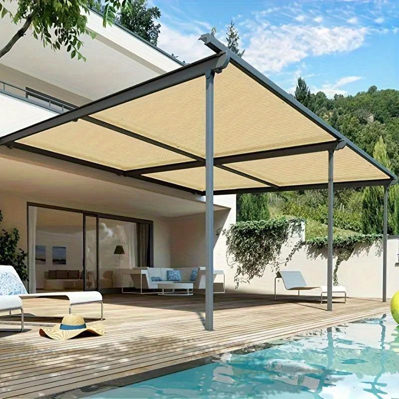 90% shading cloth, durable mesh tarp garden sunshade umbrella, shading sail for garage terrace, outdoor lawn pavilion shade shade playground shade net