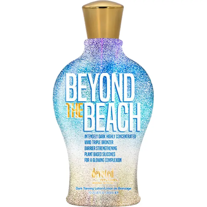 Devoted Creations Beyond the Beach Bronzer - Intensely Dark Highly Concentrated Vivid Bronzer with Plant Based Silicones & Apple Cider Vinegar for Long Lasting Results Makeup Blend Oil Cosmetic