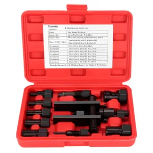 Bearing Puller Kit, 10 Pcs Blind Hole Bearing Puller Set, 8-25 mm/0.31-0.98 inch Motorcycle Wheel Inner Bearing Puller Tool Set