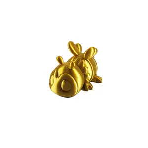 3D Printed Bee Ornaments - Perfect Home Decor for Festive Season
