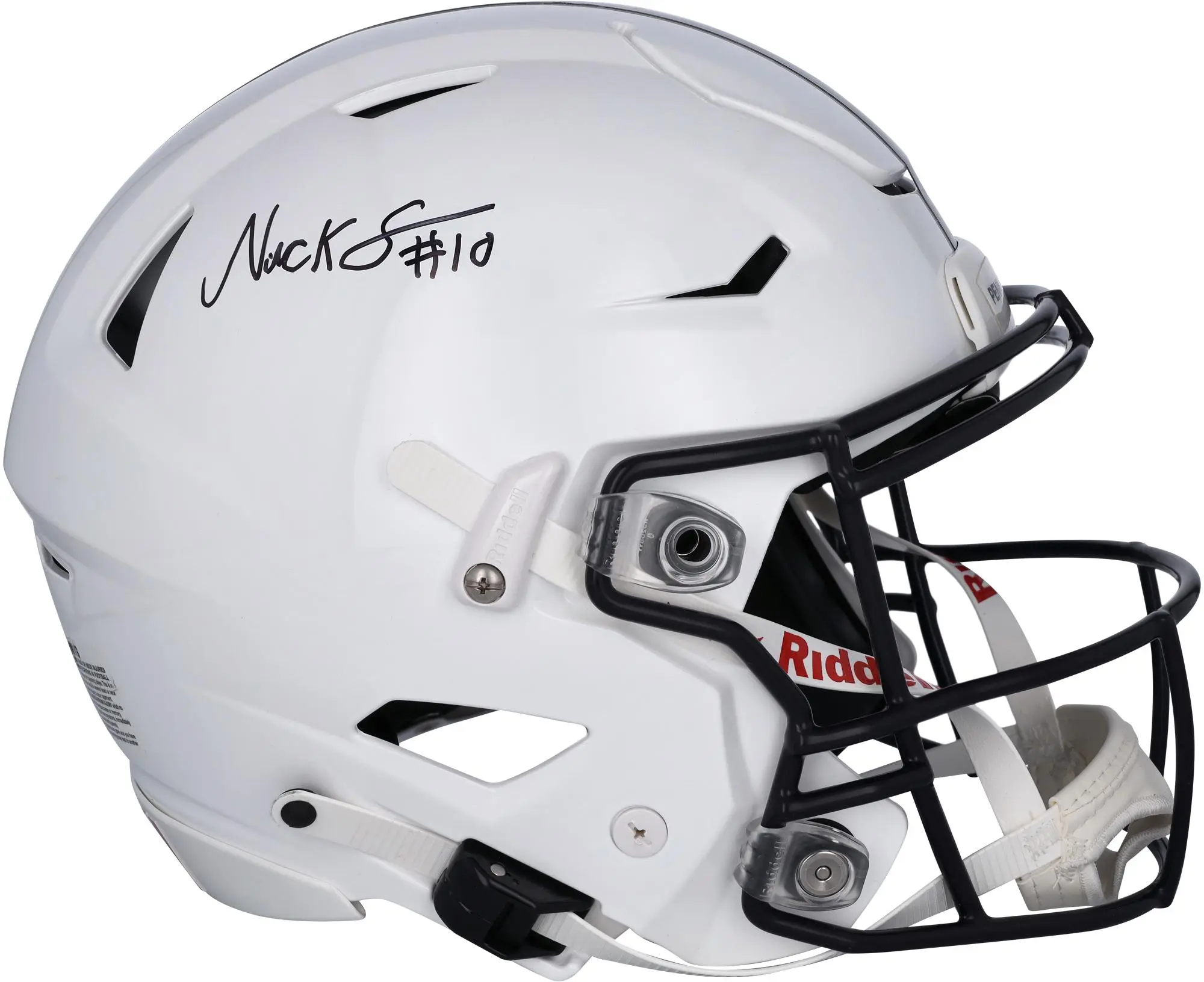 Nick Singleton Penn State Nittany Lions Autographed Riddell Speed Flex Authentic Helmet - Fanatics Authentic Certified