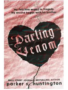 Darling Venom: A Standalone Best Friend’s Brother Romance (Limited Edition Cover) Paperback – Large Print, December 10, 2021 darling venom book, Love Story, Angst