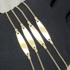 Baby Bracelet 14k Gold Oro 14k Bracelet for Infants Elegant and Durable Design Perfect for Everyday Wear