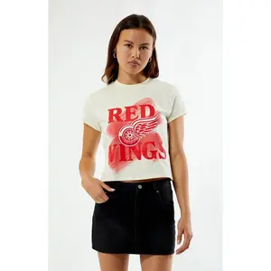 WILD COLLECTIVE Women's x NHL Detroit Red Wings Mini T-Shirt