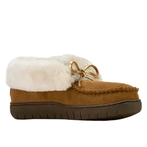 Ariat Ladies Dorothea Western Light Brown Ankle Moccasin Slipper AR4421-200