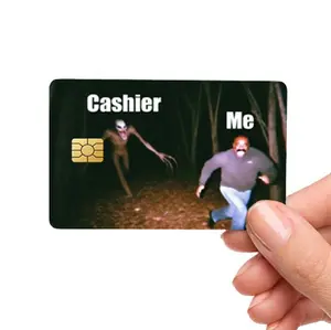 Harvey Vs Ghoul Custom Credit Card Cover Pop Culture Vinyl Skin Stickers funny sticker meme sticker
