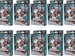 Break #3001 - (10) 2025 TOPPS CHROME HANGER BOX BREAK (NEW RELEASE) *CHASE HELIX, ULTRA VIOLET & EXCLUSIVE AUTOS*