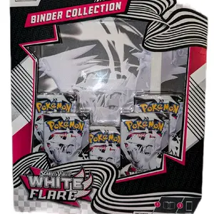 Pokemon TCG: Scarlet & Violet White Flare Binder Collection.