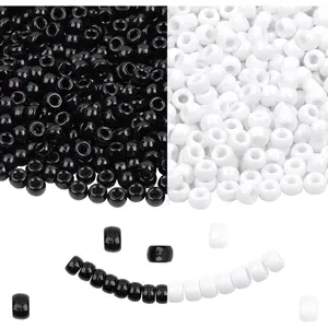 1000pcs Horse Bead Set, DIY Jewelry Making Kit, Gothic Style Bracelet & Hair Tie Craft Supplies, Fashion Gift