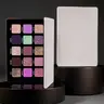 Adept Cosmetics - Minka 15-Shade Eyeshadow Palette – Multichrome, Duochrome & Iridescent Shimmers, Pigmented Matte Shades, Removable Magnetic Pans