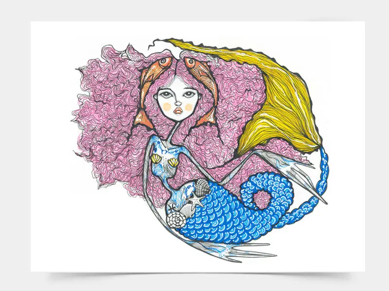Print Piscis (Pisces)