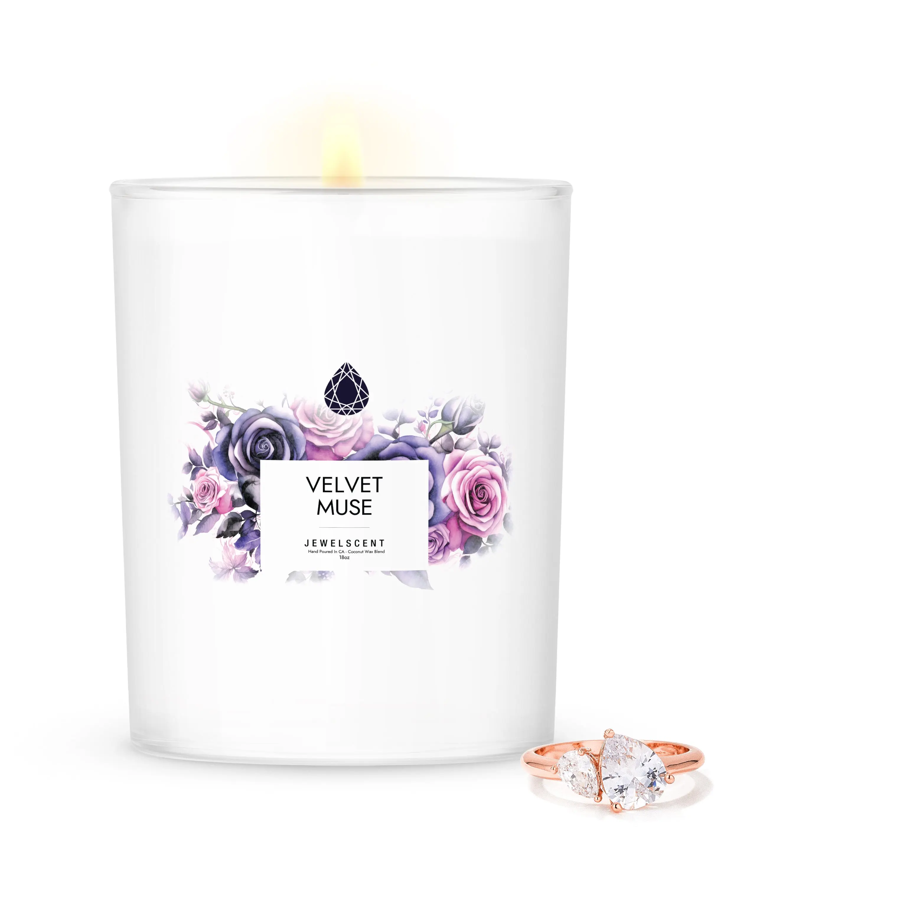 Velvet Muse 18oz Mystery Jewelry Candle Velvet Muse 18oz Mystery Jewelry Candle
