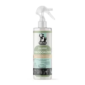 Nkita Pet Deodorizer Spray – Calming & Refreshing Scent for Dogs, Cats & Horses – Natural Odor Neutralizer