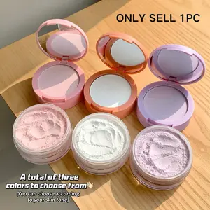 Long-lasting Setting Powder, Waterproof Face Powder, Long-lasting Setting Powder, Lightweight Translucent Loose Powder, Makeup Accessories, Cosmetic