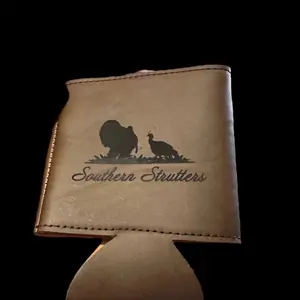 Leather koozie Leather koozie