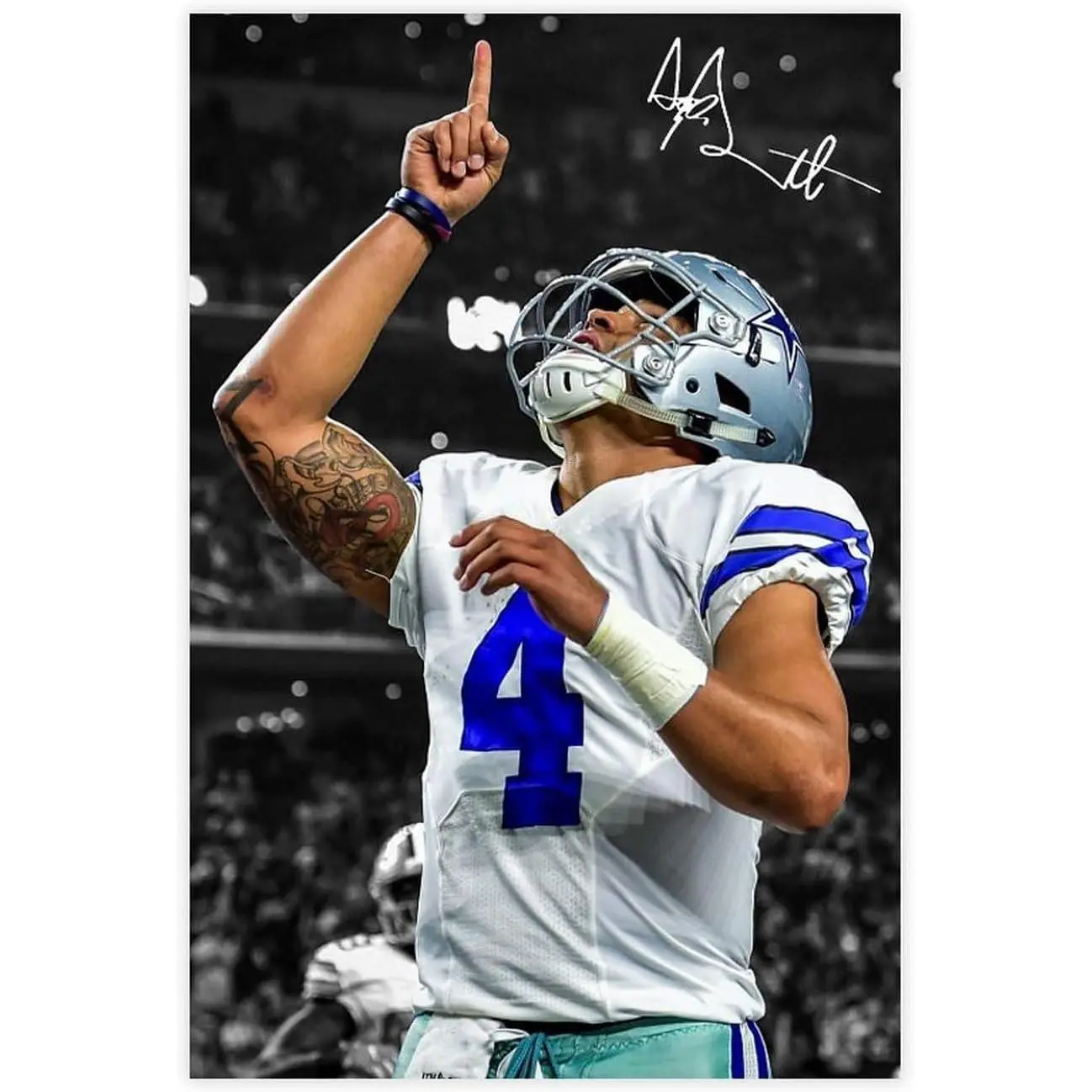 Dak Prescott 4 Canvas Painting Decor Wall Print Photo Home Modern Decorative Posters