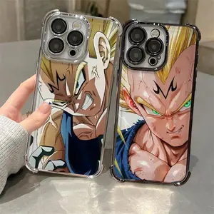 Anime Vegeta Phone Cover Case for Apple iPhone 17 Pro Max 14 16 Pro 16e 15 13 11 12 Plus Air Samsung Galaxy S26 S25 S24 S23 S22