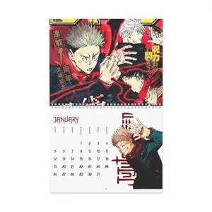 Anime Jujutsu Kaisen JJK 2025 Wall Calendars