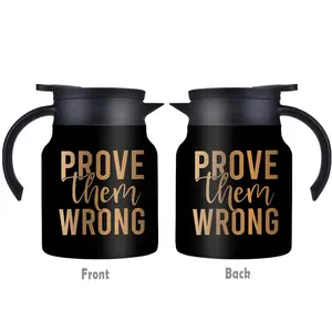 1pc/34oz/1000ml/Insulated Flask,Double Walled Insulated Coffee Pot,Stainless Steel Tea Kettle With Handle And Lid, ldeal For Outdoor Activities And Home Use,Perfect For Family And Friend Gatherings,holiday party gifts,Christmas Gifts