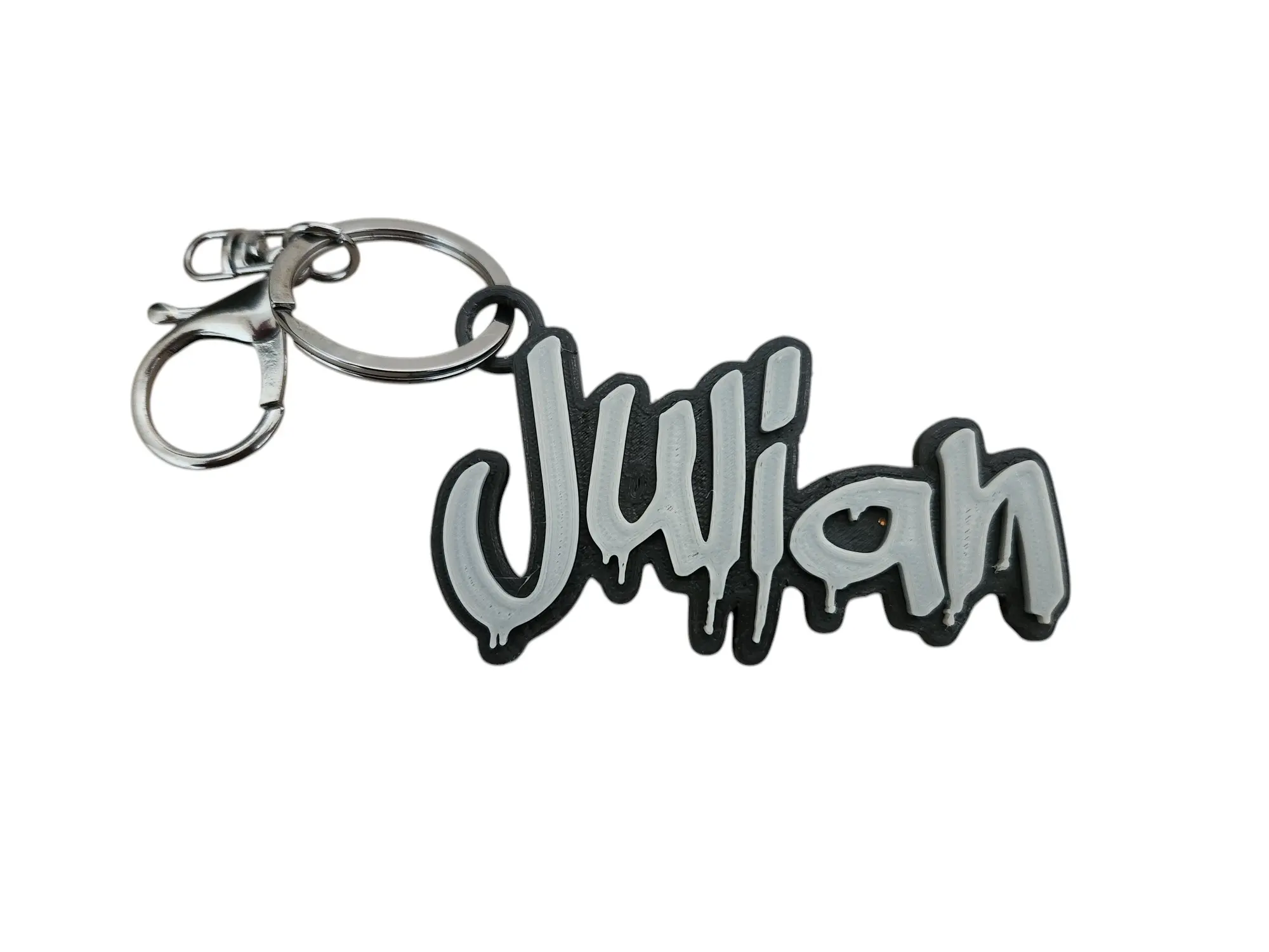 Custom Graffiti Drip Keychain - Unique Drip Design for Personal Style and Expression