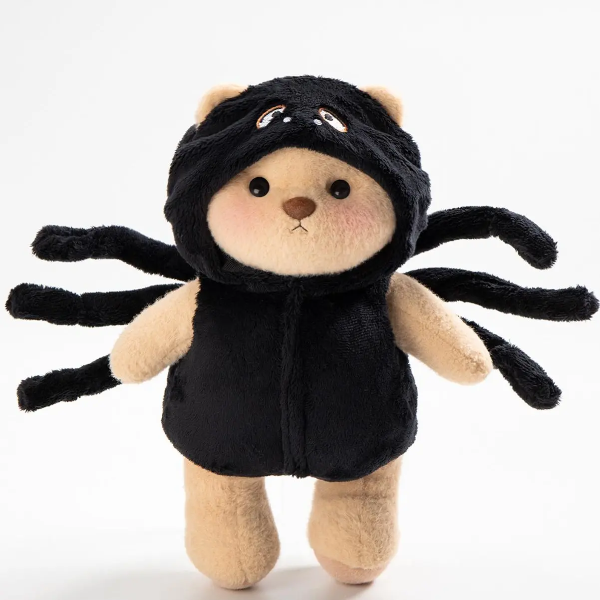 Getahug Halloween Black Spider Bear | Handmade Jointed Teddy Bear Stuffed Animal Gift