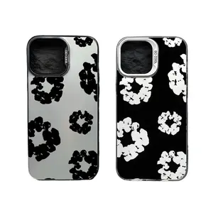 Luxury Denim Tears Colorful Phone Cases For iPhone 17 Promax Pro Air 16 Plus 15 14 13 12 Matte Back Shockproof Protective Cover Protection