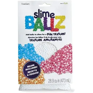 Slime Ballz 2 Cups White