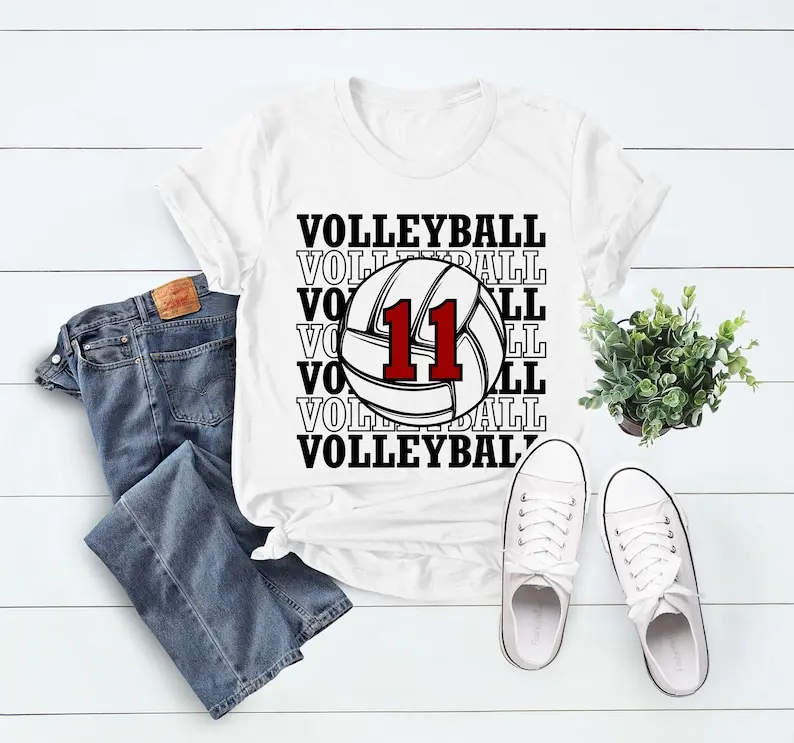 Custom Volleyball Shirt, Personalized Volleyball Mom Shirt, Custom Volleyball Team Shirt, Volleyball Name Shirt