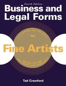 USED-Business and Legal Forms for Fine Artists [With CD (Audio)] by Crawford, Tad (Paperback)