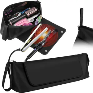 Hair straightener storage bag, hand-held travel storage bag, anti-scald table mat bag, roll hair rods, hair dryer storage bag, Heavy Duty Pouch