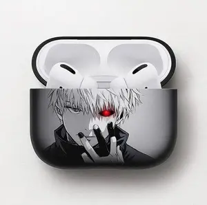 Tokyo Ghoul AirPods Case, Shockproof Design, For AirPods 4 Pro Pro 2, Japanese Anime Style, Airpods Cover Gen 1 2 3 4 Pro Max, Cute Gift, Anime Lover