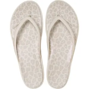 Crocs Women's Miami Round Toe Flip Flops, Summer Sandals - Floral and Animal Prints