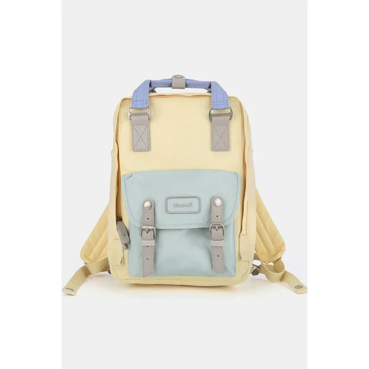 Himawari Contrast Water and Scratch-Resistant Nylon Backpack Bag Does not apply