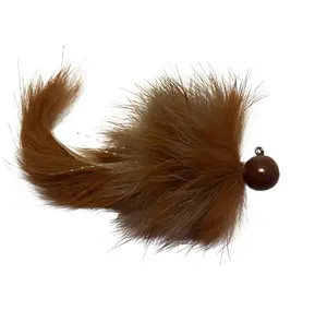 5 PACK – Craw Brown, Brown 1/4 oz Twitching Jigs (Salmon, Steelhead, Bull Trout, Trout)