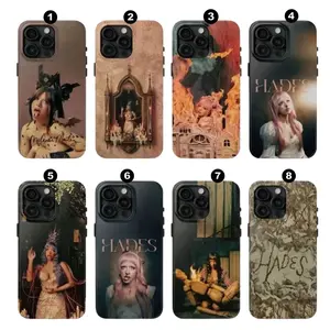 Hades Album Phone Case, Hip Hop Inspired Collage Art, Trendy Protective Cover for iPhone X, 11, 12, 13, 14, 15 & more –  SS Galaxy S21 to S25 Ultra, Plus with Suction