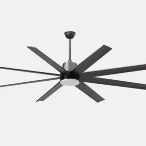 YITAHOME 72" Industrial Style Ceiling Fan Mobile App Remote Control Reversible 6 Speeds
