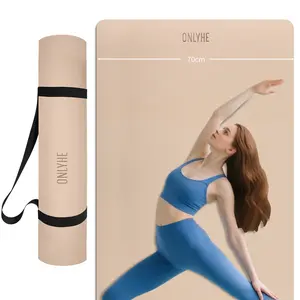 Extra Wide Yoga Mat - Non-Slip Exercise Mat, Soft Lightweight TPE Fitness Mat for Women