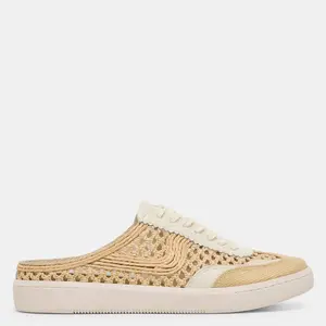 Dolce Vita NOTICE SLIDE WOVEN SNEAKERS LT NATURAL WOVEN RAFFIA