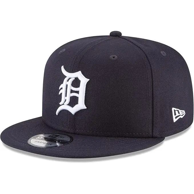 New Era 9Fifty Detroit Tigers Snapback Hat - Black 60230409 New Era 9Fifty Detroit Tigers Snapback Hat - Black 60230409