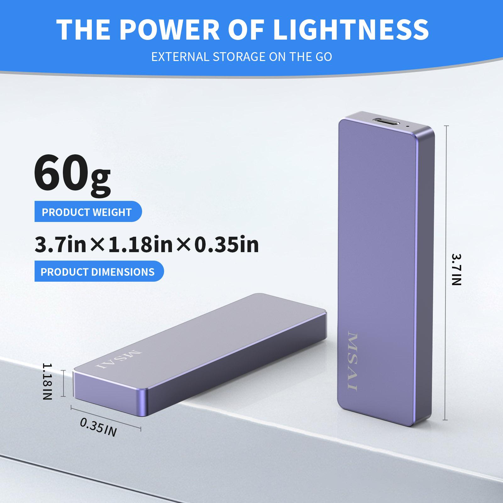 FunnyPanda 1TB USB Flash Drive High-Speed USB 3.0 External Storage for iPhone Android PC Mac Foldable Design Easy Connectivity