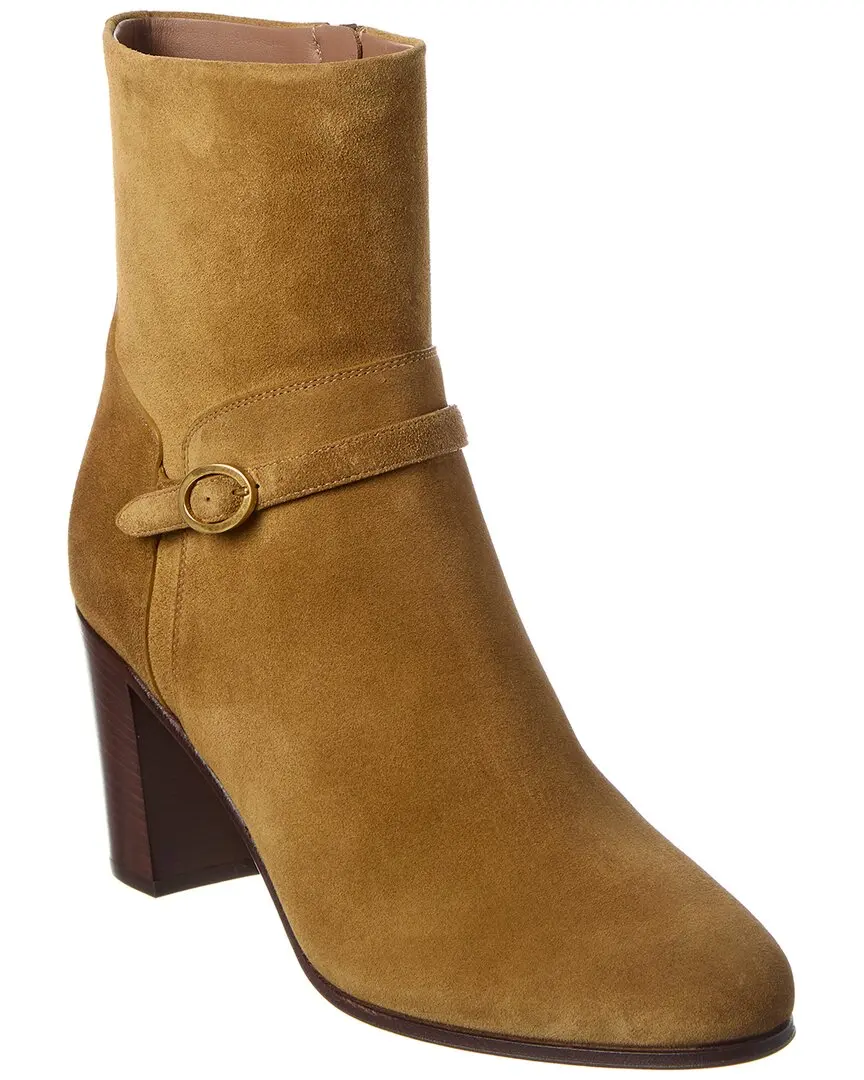 Valentino VLogo 90 Suede Bootie