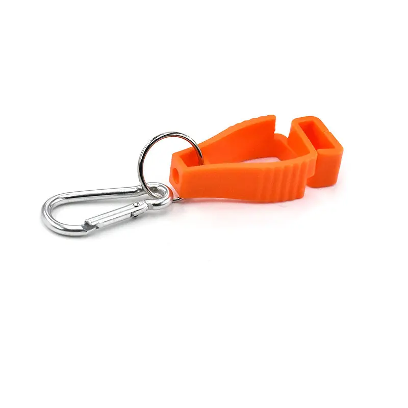 Orange with silver buckle