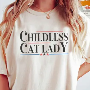 Childless Cat Lady Shirt, Childless Cat Ladies, Against Fascism, Feminist Shirt, Sweatshirt, Hoodie