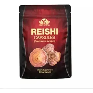 Vida Divina Reishi Capsules Ganoderma Lucidum for Daily Wellness Support 90 Veg Capsules Dietary Supplement Pure Extract