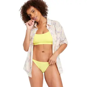 Women's Lace Cheeky Underwear - Auden™ Size M Cotton Fabric