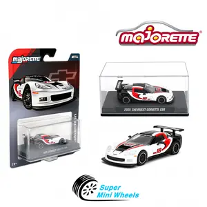 Majorette 1:64 Collector Series – 2005 Chevrolet Corvette C6 R – White