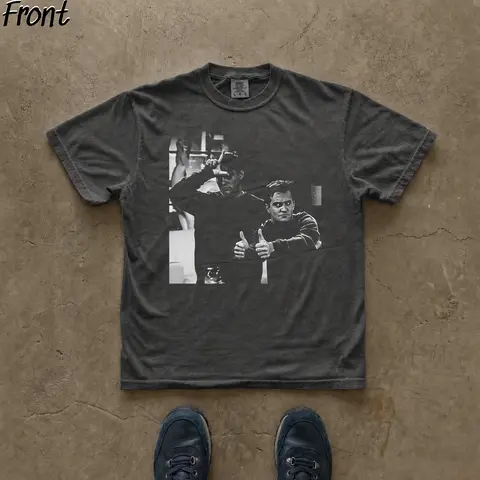 Gildan Men's Fitted Cotton Round Neck Graphic Tee - 90s Retro Vintage, Friends Sitcom Chandler Bing Nod Art, Lightweight All-Season Top, Cold-Wash Gift for Fans