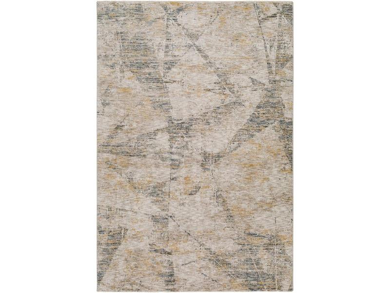 Livabliss IAL2314-53RD Modern Machine-Woven Round Shape Area Rug, 5'3" x 5'3" Light Sage Polyester Face, 1-Piece Contemporary Decorative Rug with Abstract Weave Texture for Durable Indoor Home Decor