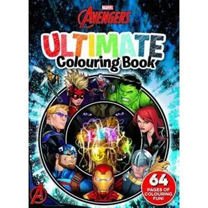 USED-Avengers Classic: Ultimate Colouring Book (Marvel) by unknown author (Paperback)