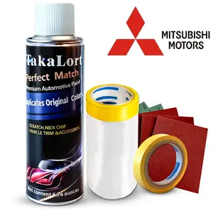 Automotive repair paint spray for Mitsubishi vehicles — instantly repairs scratches
